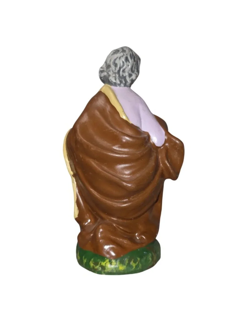 St. Joseph Kneeling Nativity Christmas Italian Figurine Paper Mache